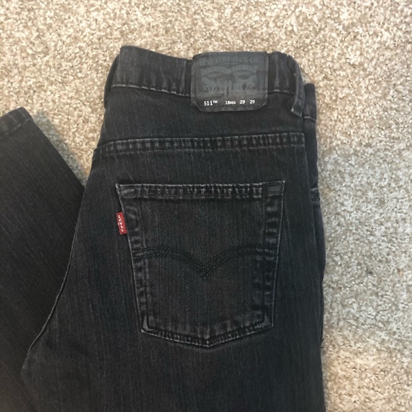 Levi’s 511 Black Vintage Jeans - Picture 2 of 8